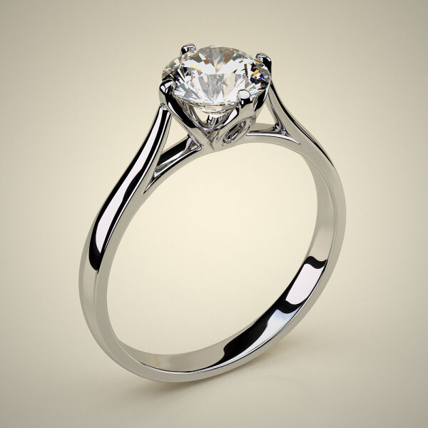 SOLITAIRE RING ENG015